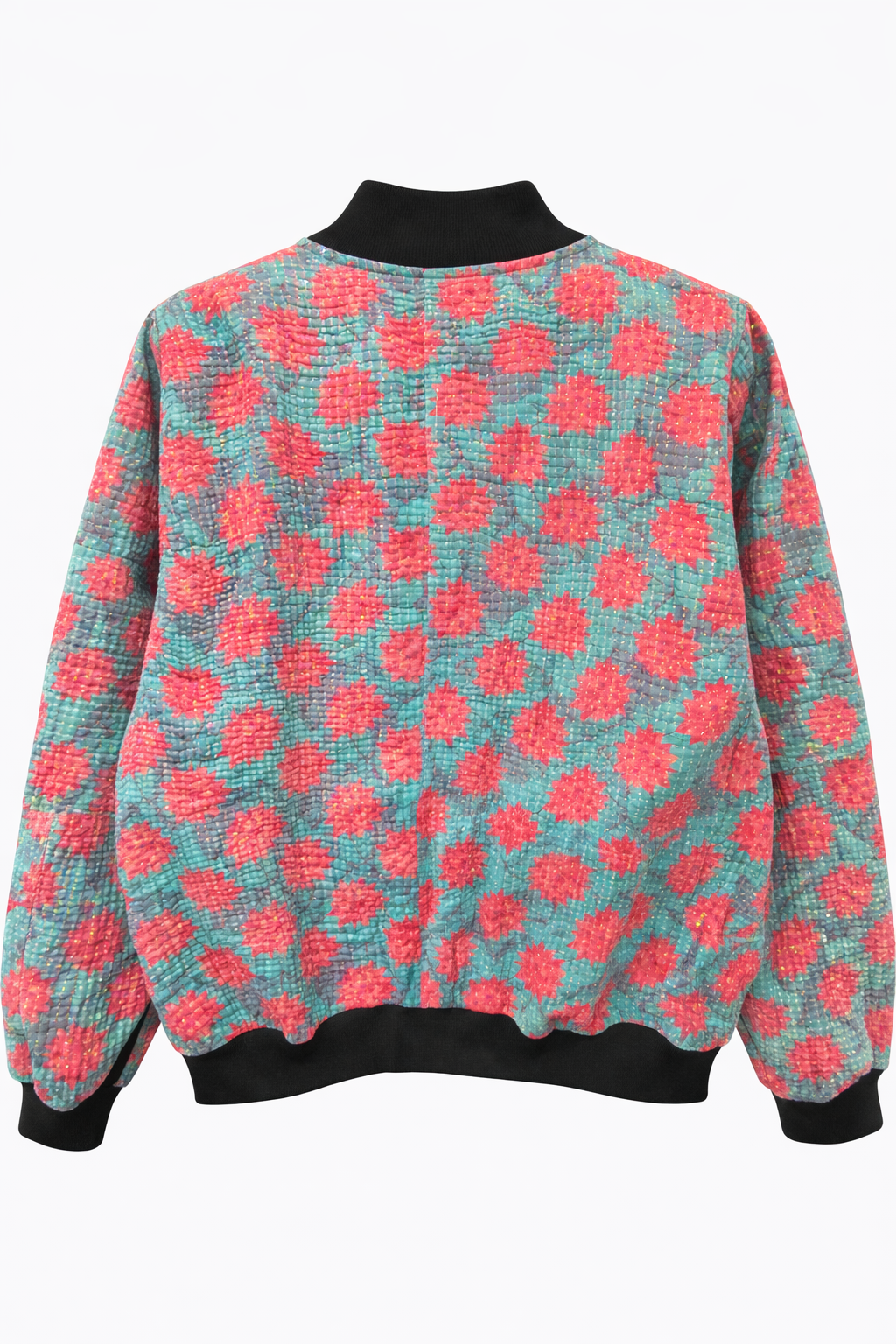Liora Reversible Kantha Bomber - M