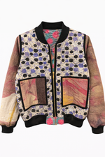 Liora Reversible Kantha Bomber - M 3