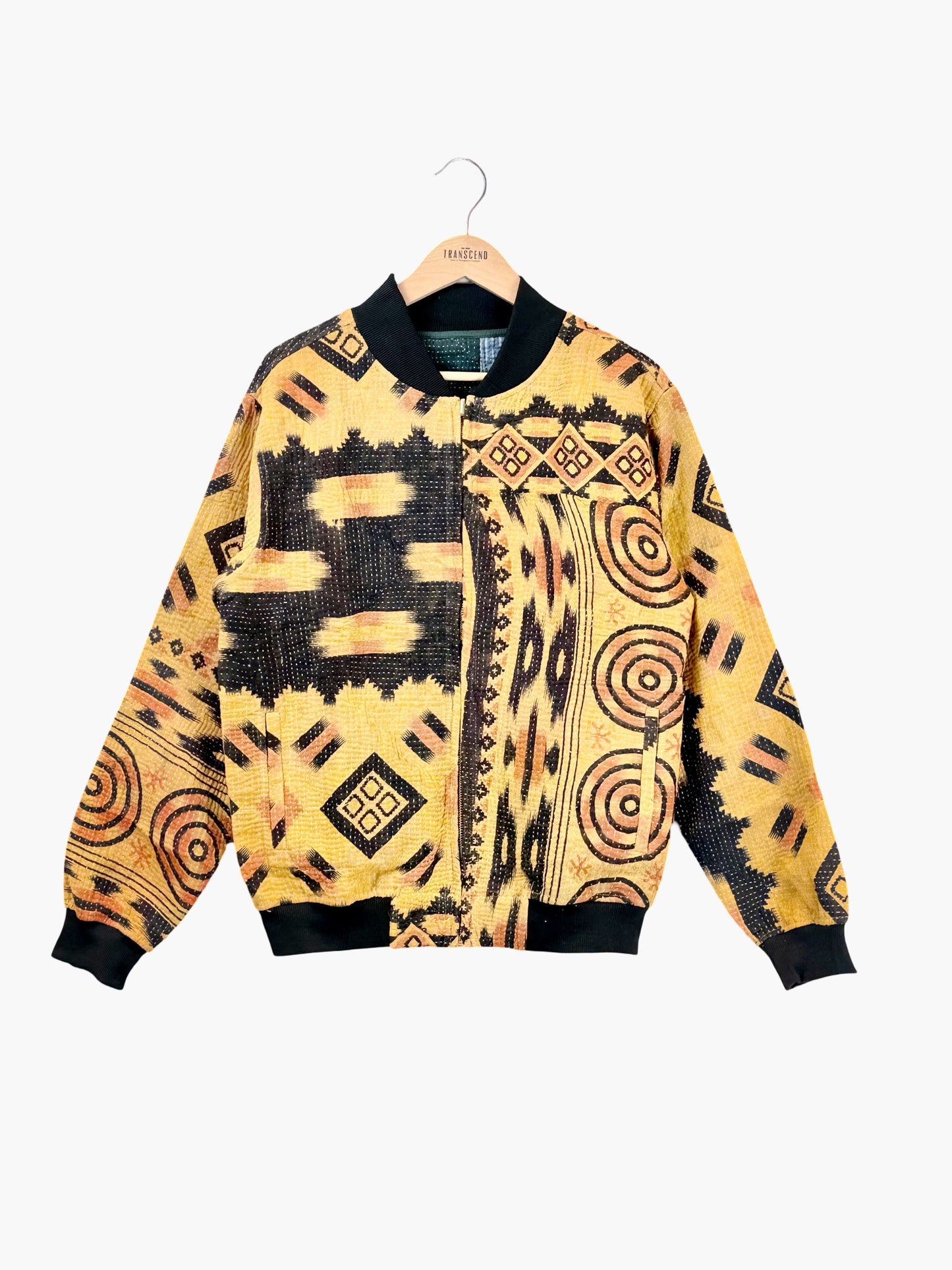 MEN'S Reversible Kantha Bomber - Nadir - M