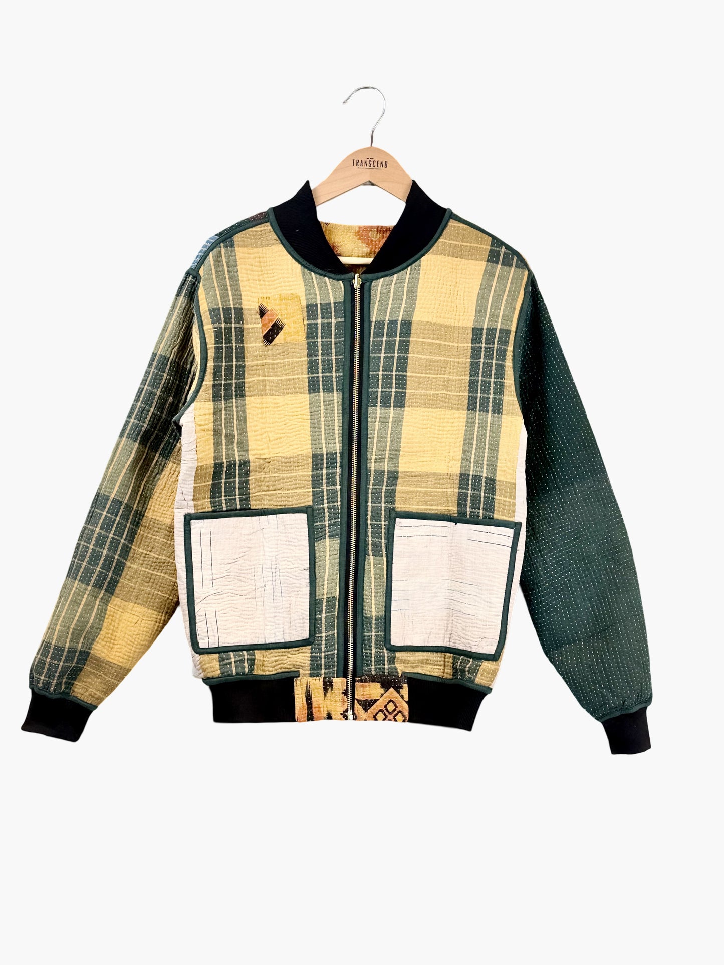 MEN'S Reversible Kantha Bomber - Nadir - M