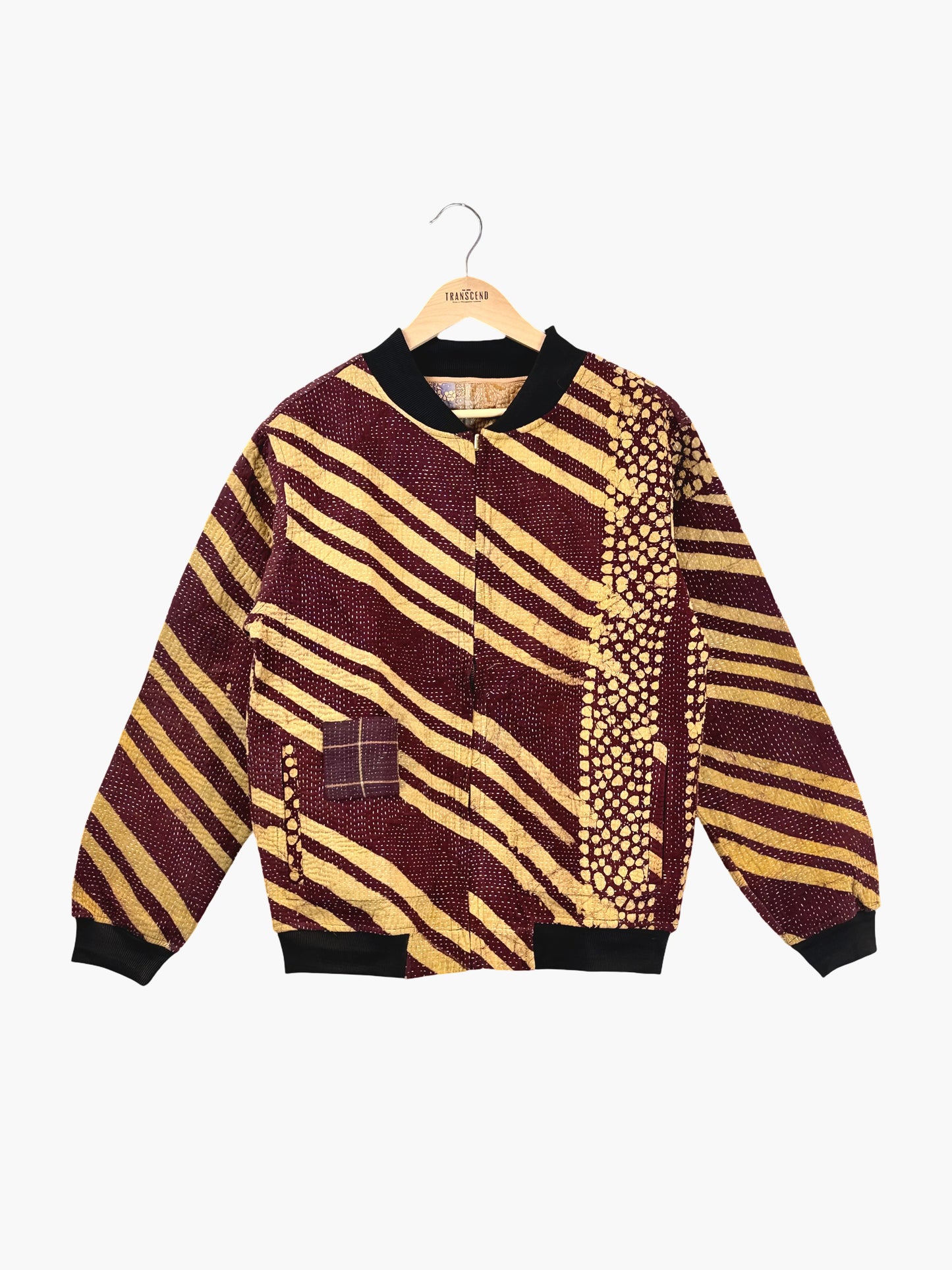 MEN'S Reversible Kantha Bomber - Azad - M