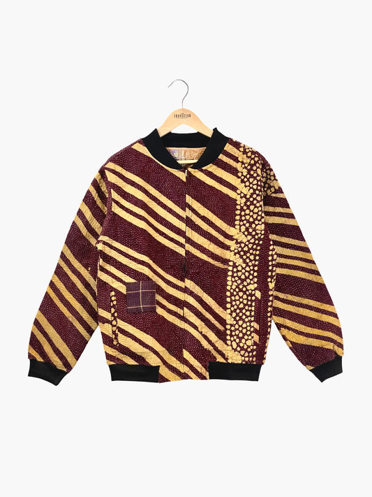 MEN'S Reversible Kantha Bomber - Azad - M