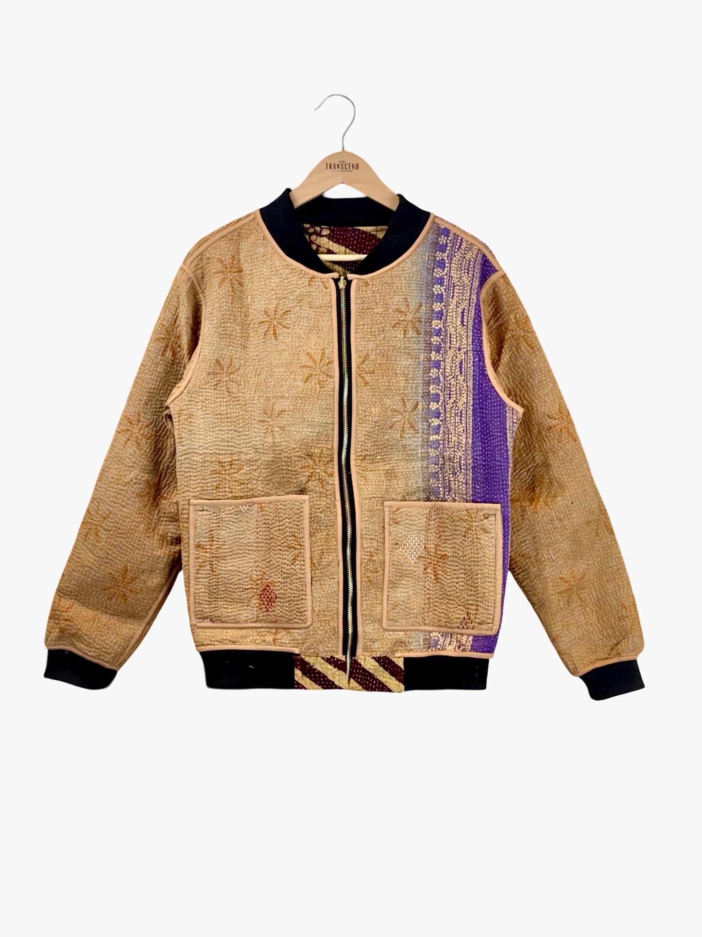 MEN'S Reversible Kantha Bomber - Azad - M