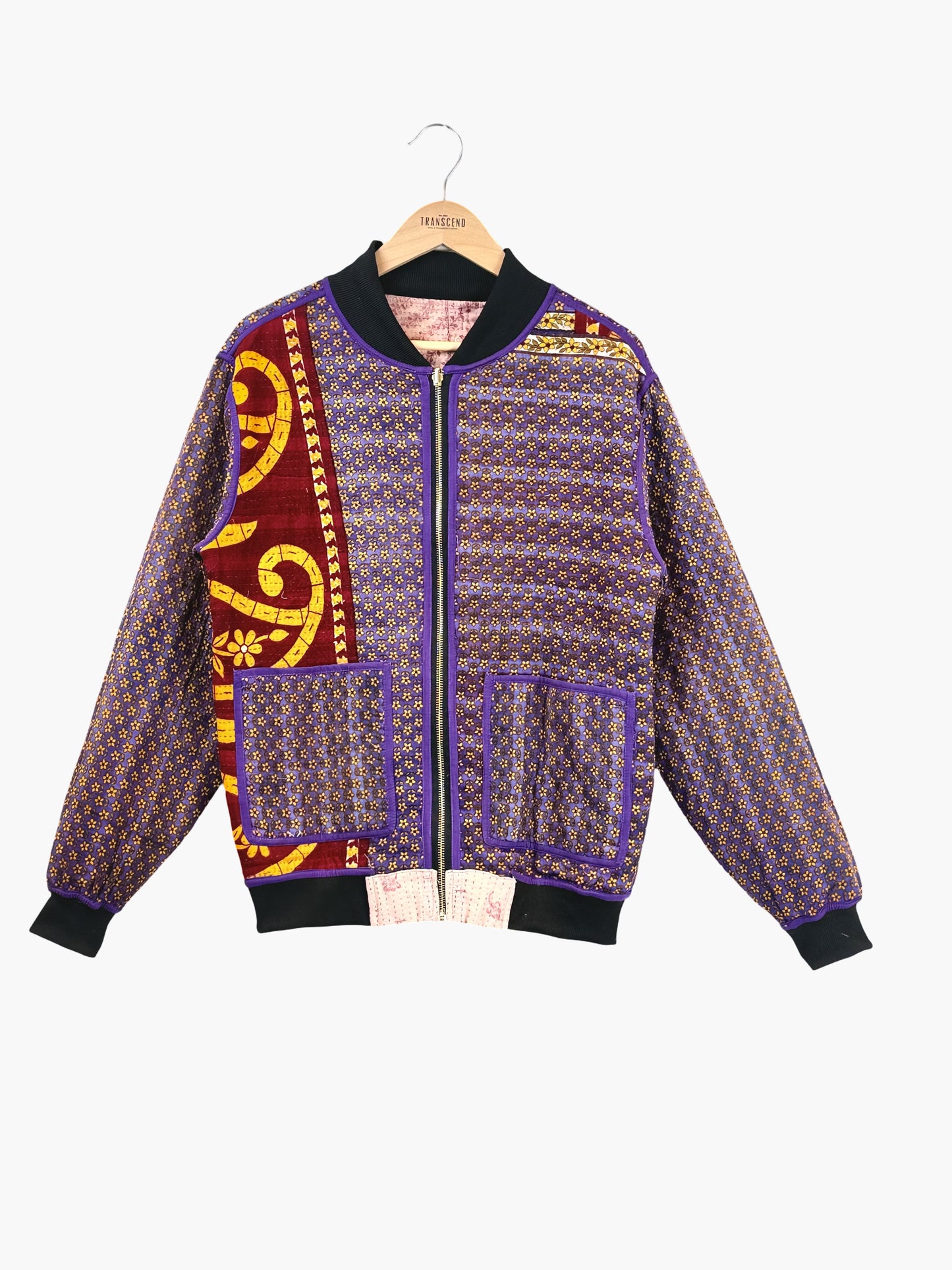 MEN'S Reversible Kantha Bomber - Darian - M