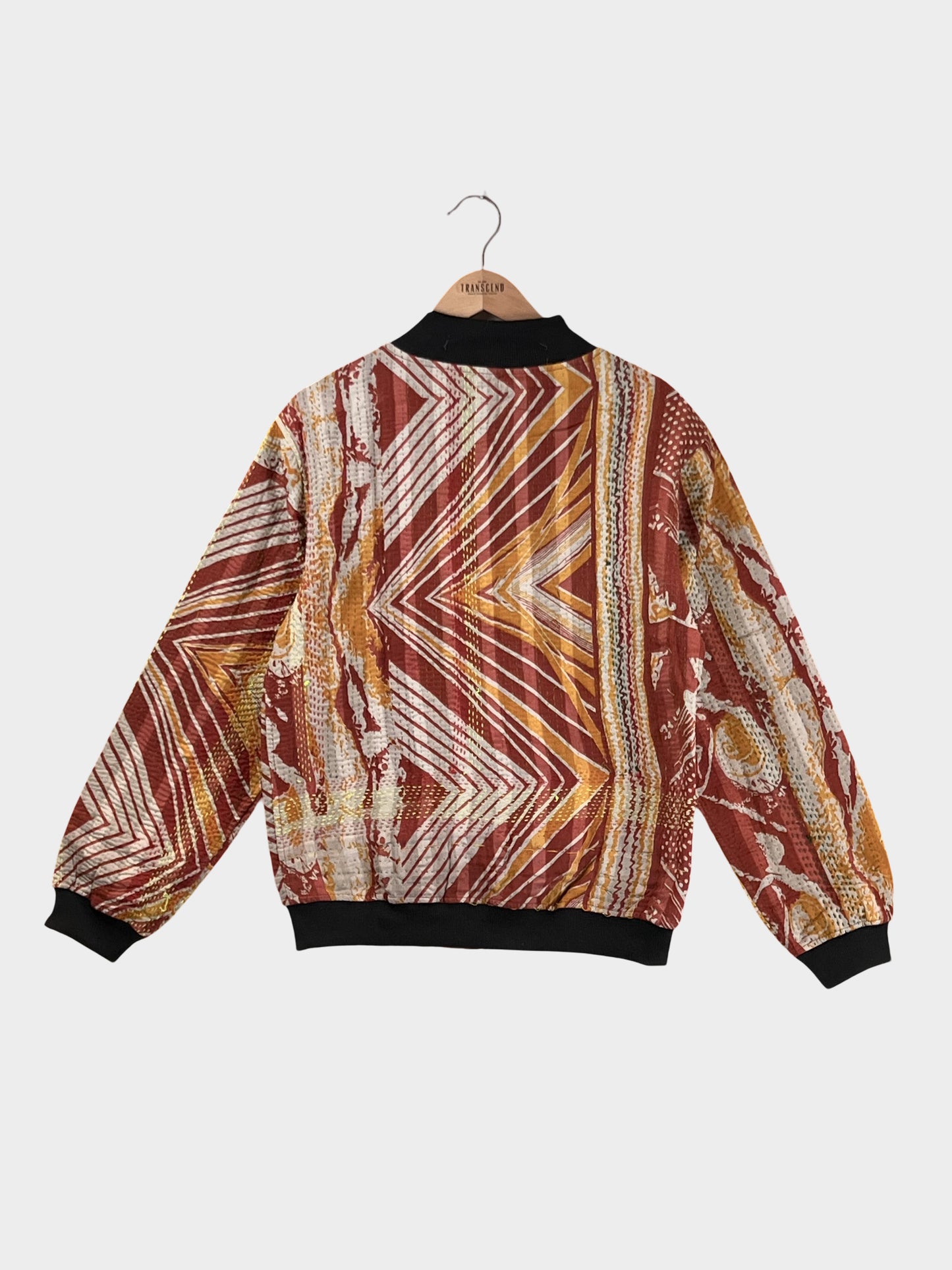 MEN'S Reversible Kantha Bomber - Sorrel - M