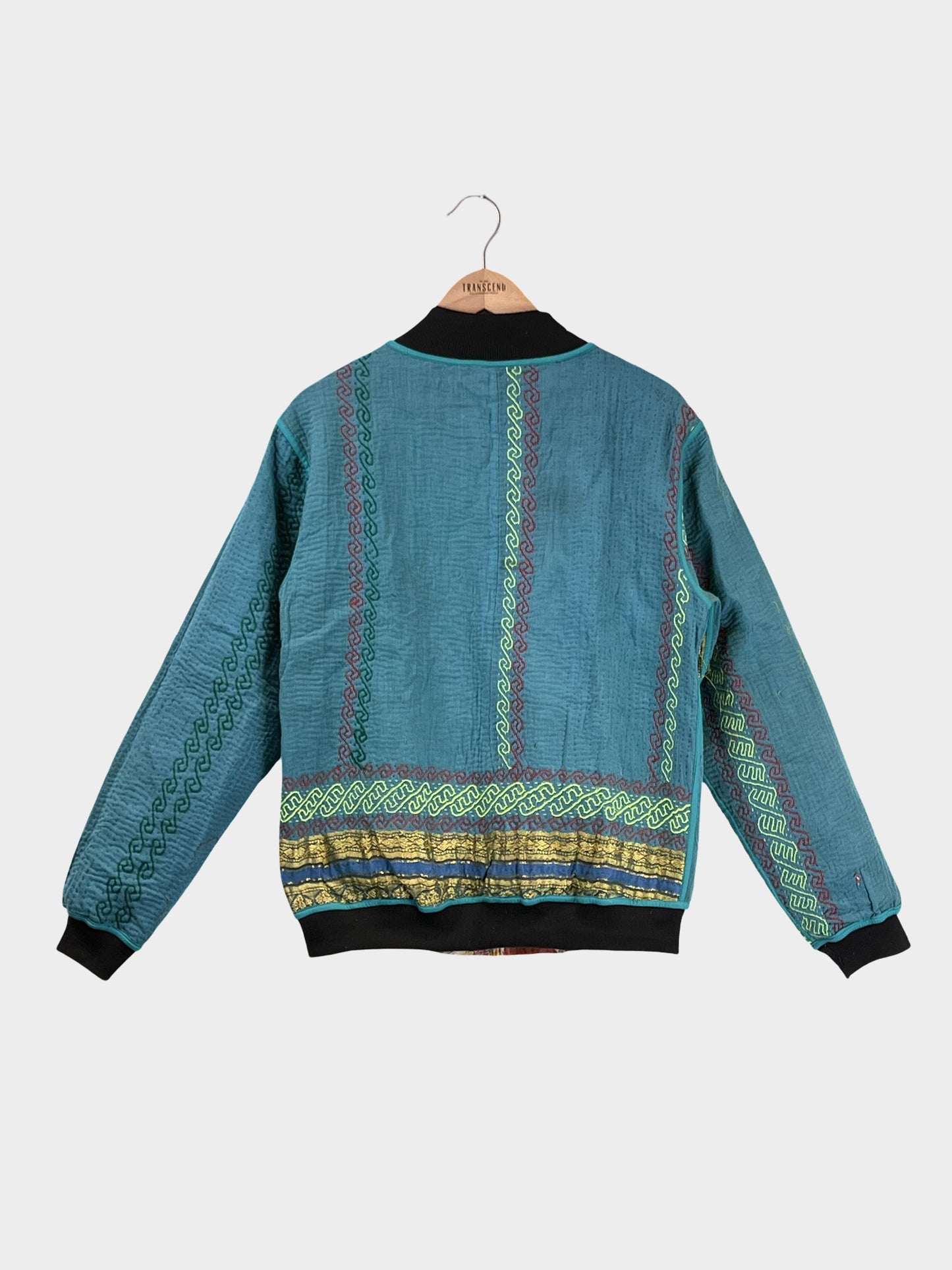 MEN'S Reversible Kantha Bomber - Sorrel - M