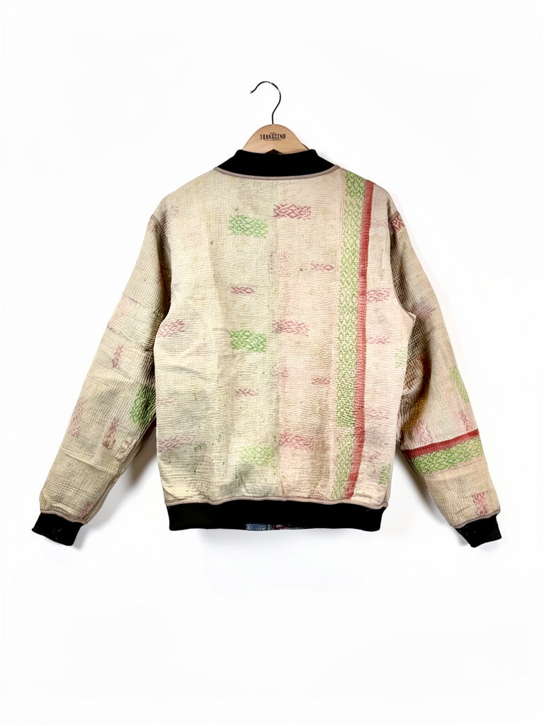 MEN'S Reversible Kantha Bomber - Zoren - M