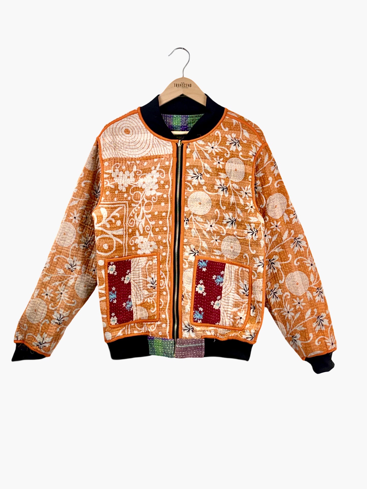 MEN'S Reversible Kantha Bomber - Rayan - M