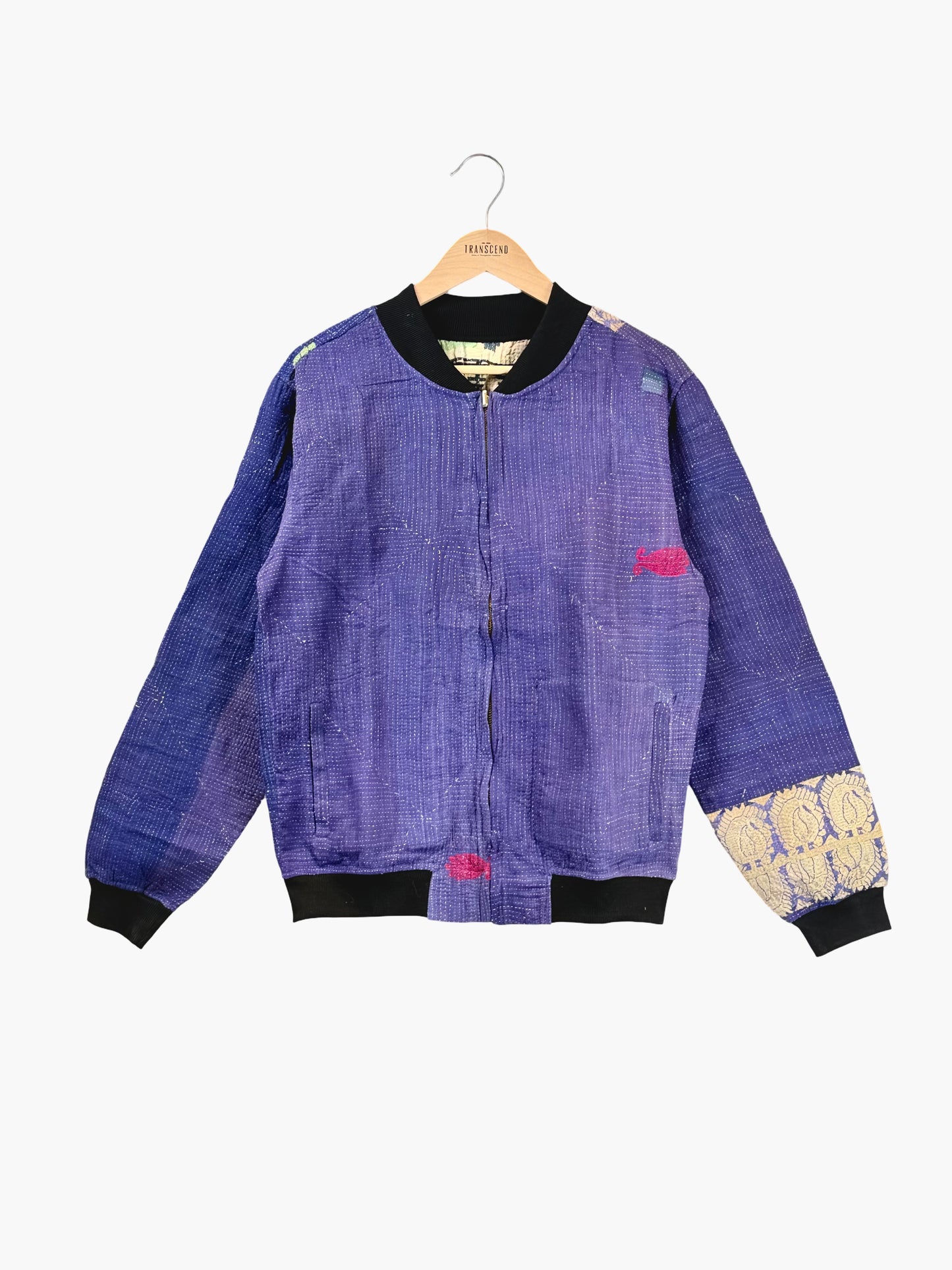 MEN'S Reversible Kantha Bomber - Siraj - M