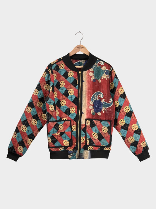 MEN'S Reversible Kantha Bomber - Amir - M