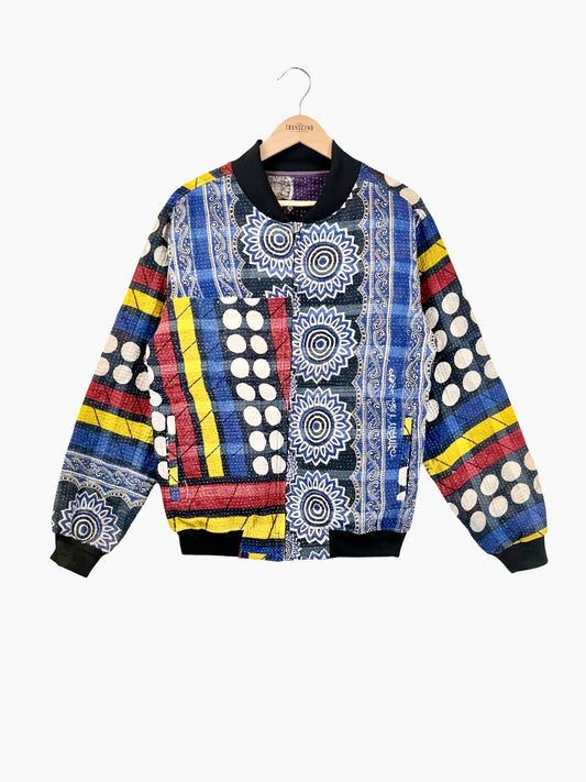 MEN'S Reversible Kantha Bomber - Nabil - M