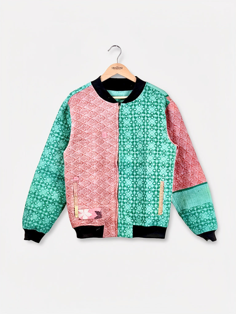 MEN'S Reversible Kantha Bomber - Arif - M