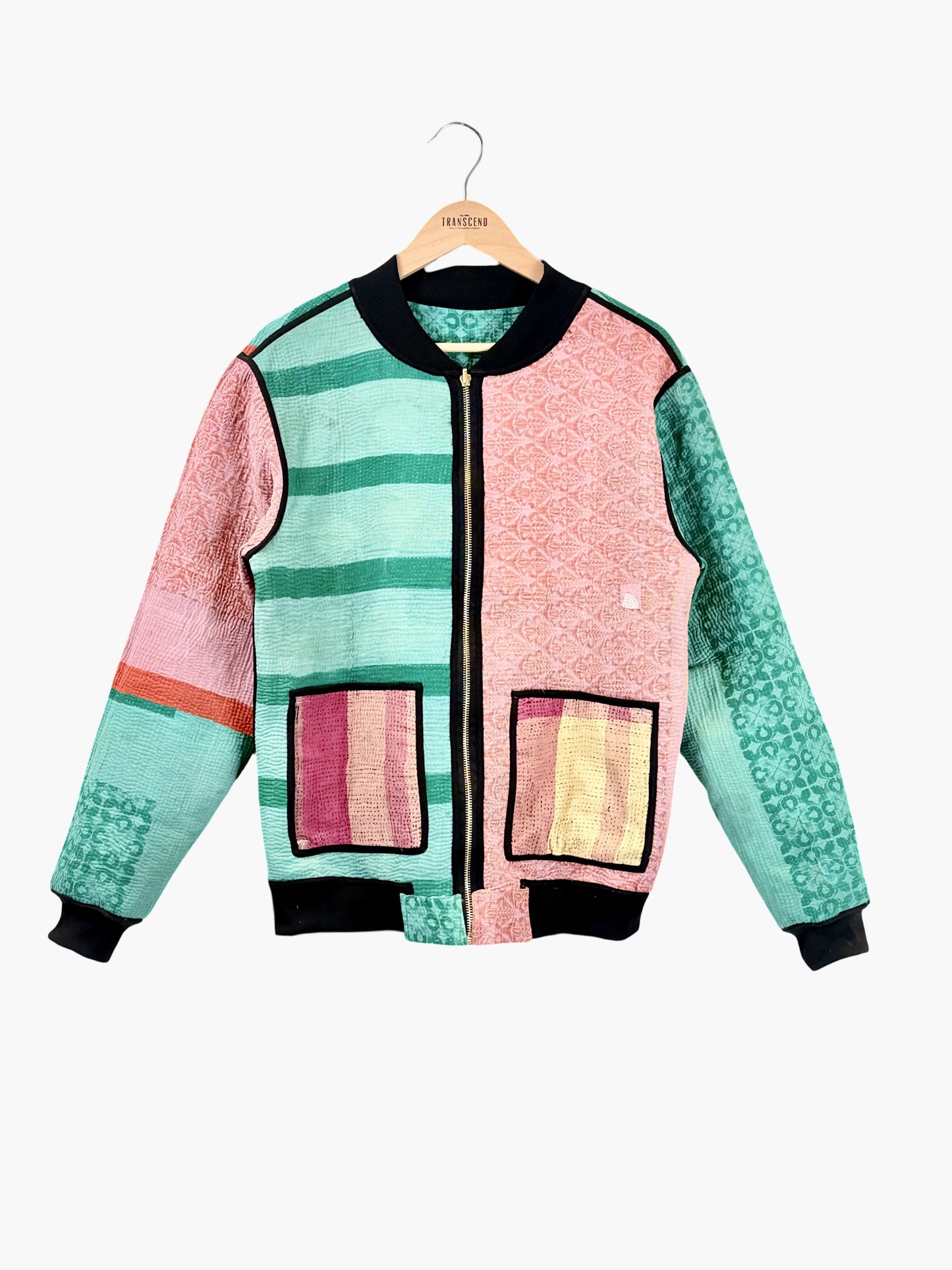 MEN'S Reversible Kantha Bomber - Arif - M