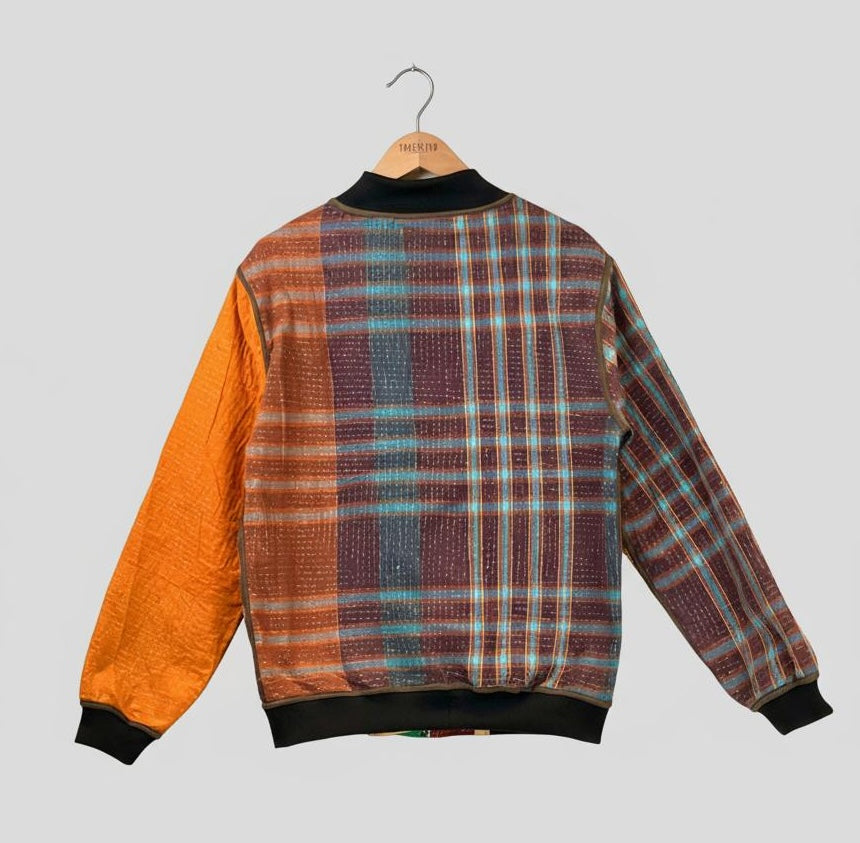 MEN'S Reversible Kantha Bomber - Sami - M