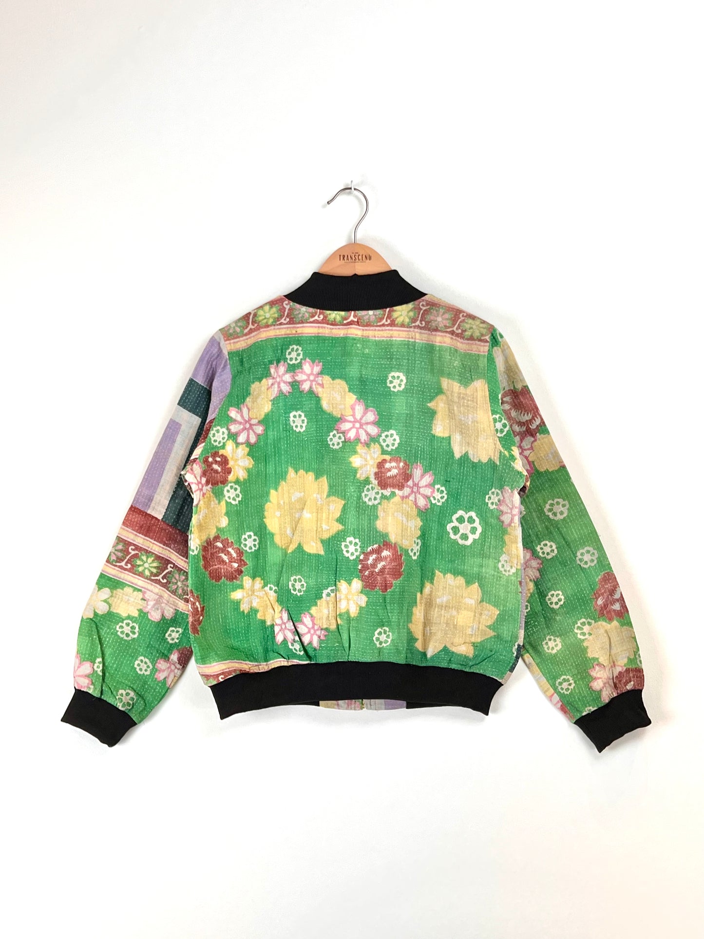 Sophia Reversible Kantha Bomber - New Leaf M