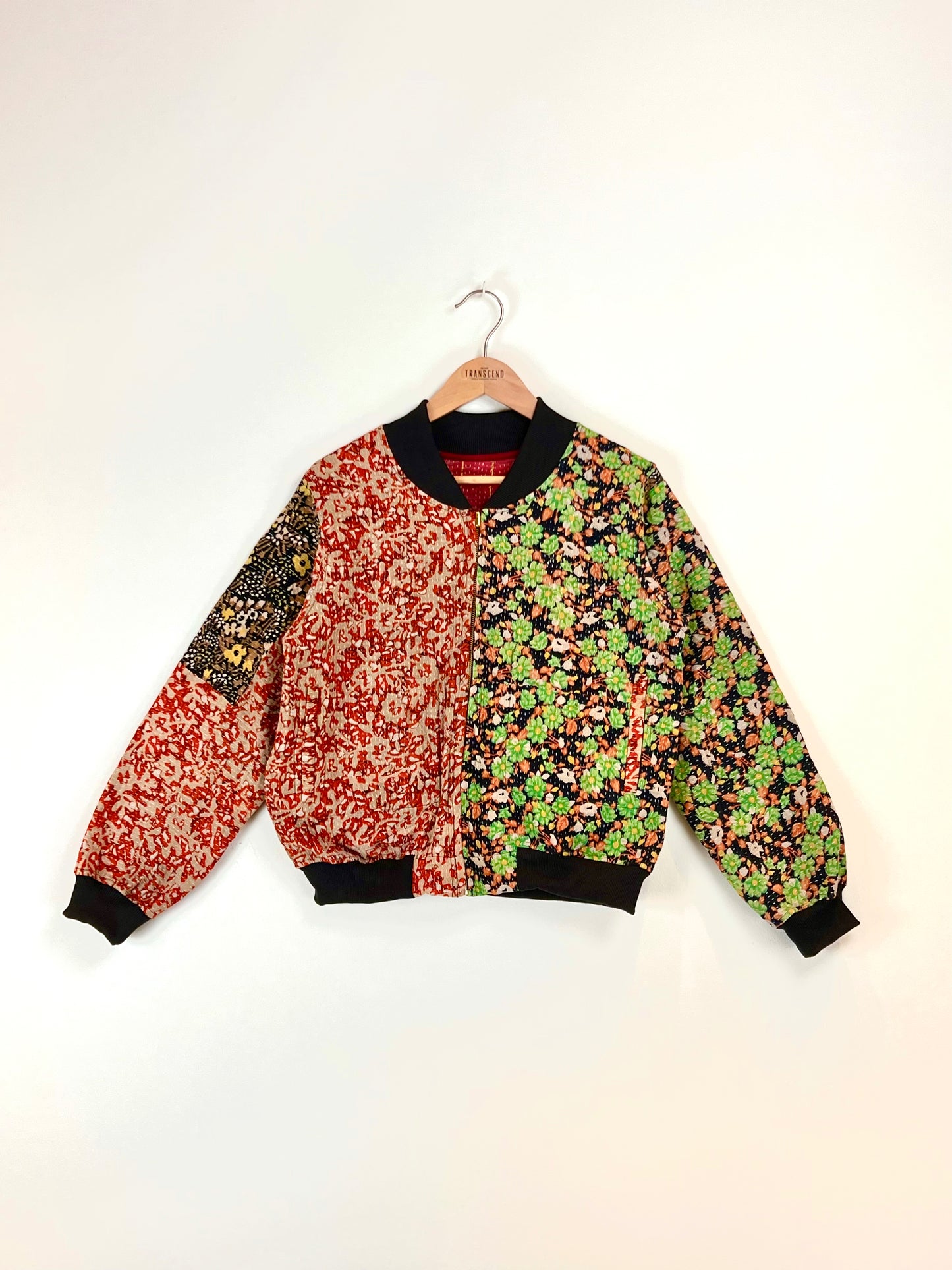 Sophia Reversible Kantha Bomber - Renewal Grove M