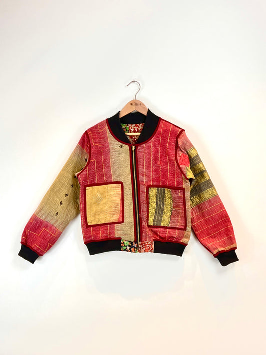 Sophia Reversible Kantha Bomber - Renewal Grove M