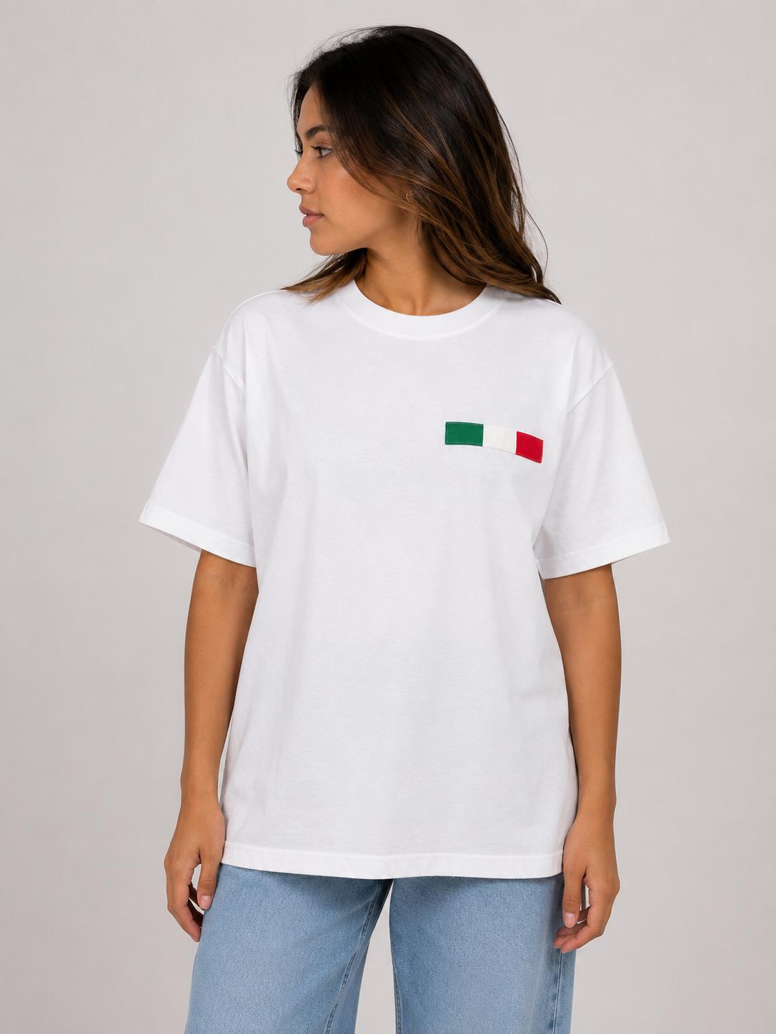 Mexico Flag Soccer Momento Tee - Unisex