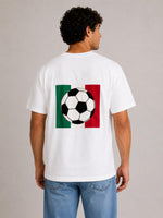 Mexico Flag Soccer Momento Tee - Unisex 1