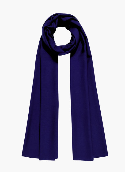 Cashmere Scarf - Navy Blue