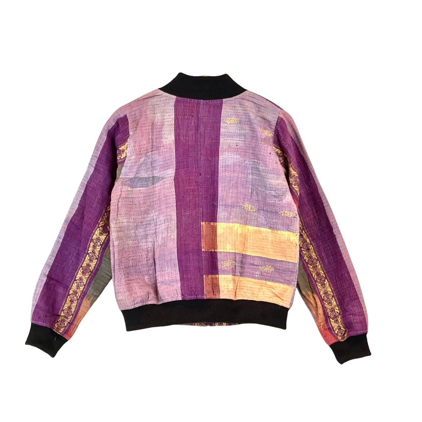 Sophia Reversible Kantha Bomber - November Dream - S