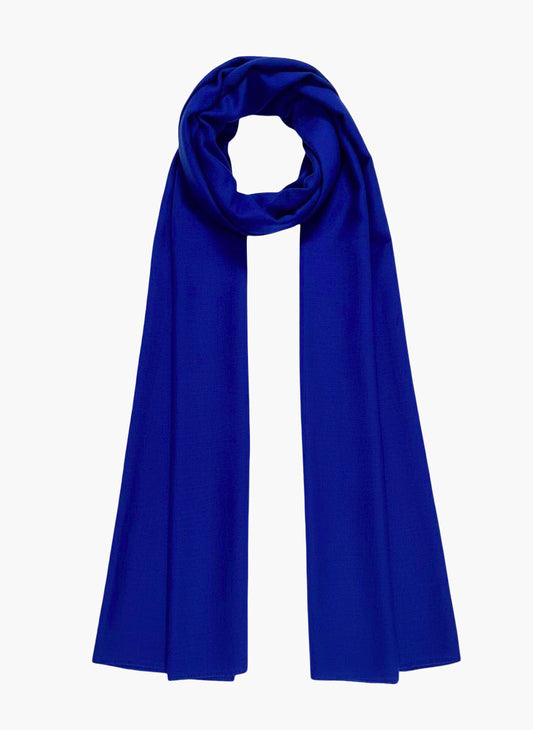 Cashmere Scarf - Royal Blue