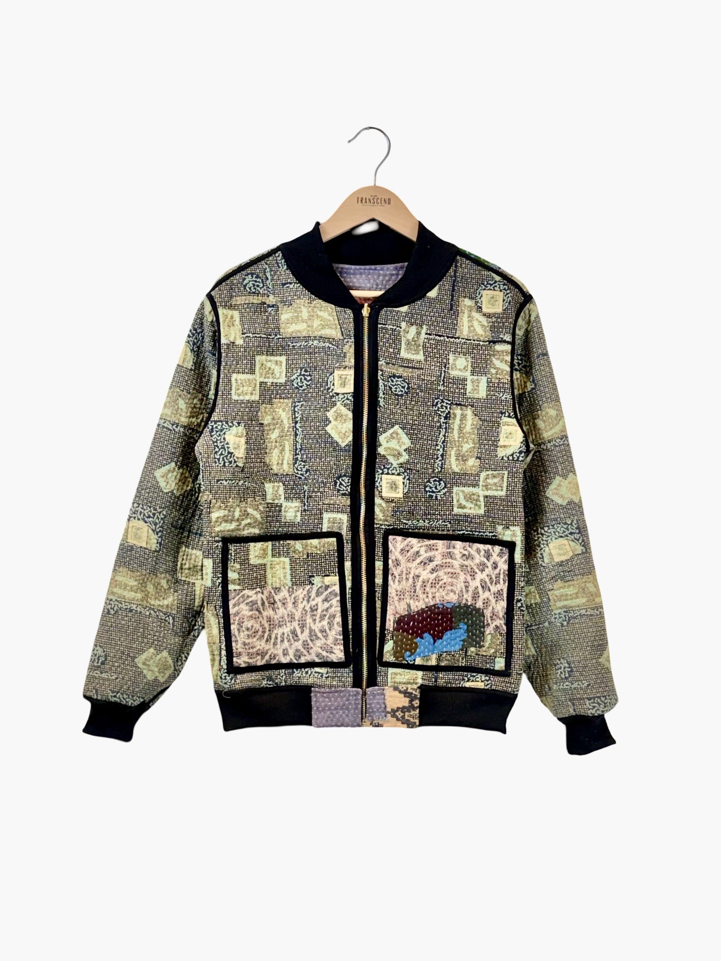 MEN'S Reversible Kantha Bomber - Zamir - S