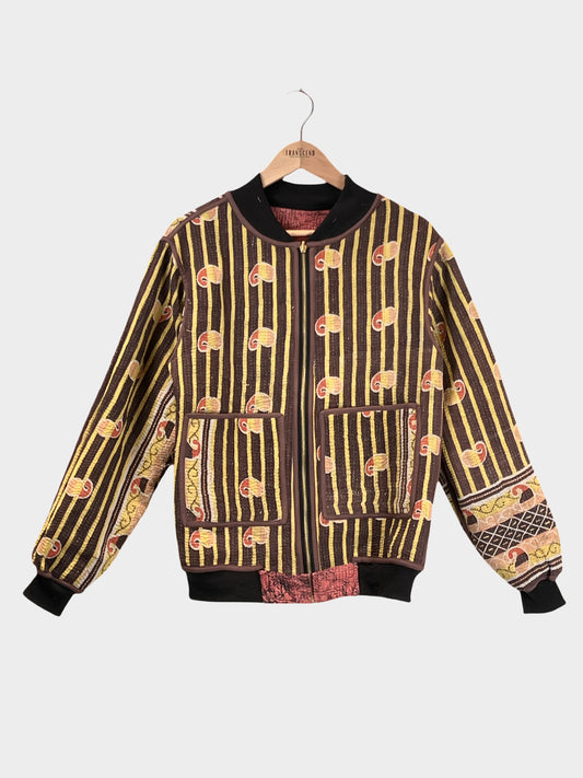 MEN'S Reversible Kantha Bomber - Omar - S