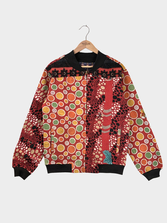 MEN'S Reversible Kantha Bomber - Rico - S