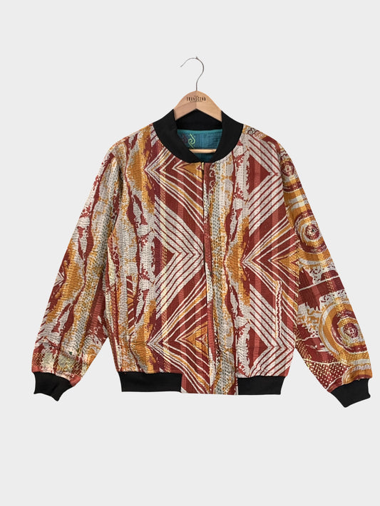 MEN'S Reversible Kantha Bomber - Samar - S