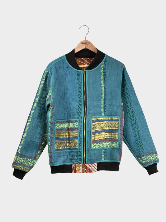MEN'S Reversible Kantha Bomber - Samar - S