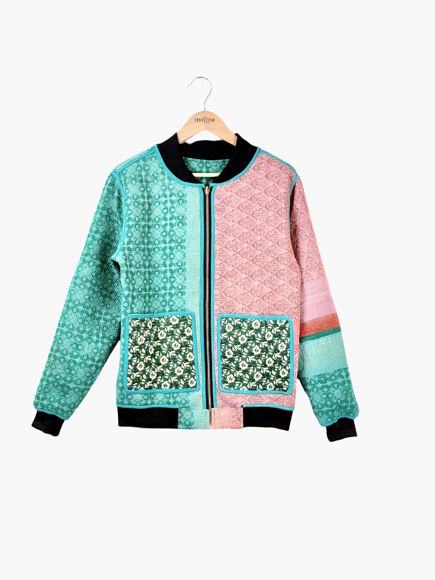 MEN'S Reversible Kantha Bomber - Zev - S