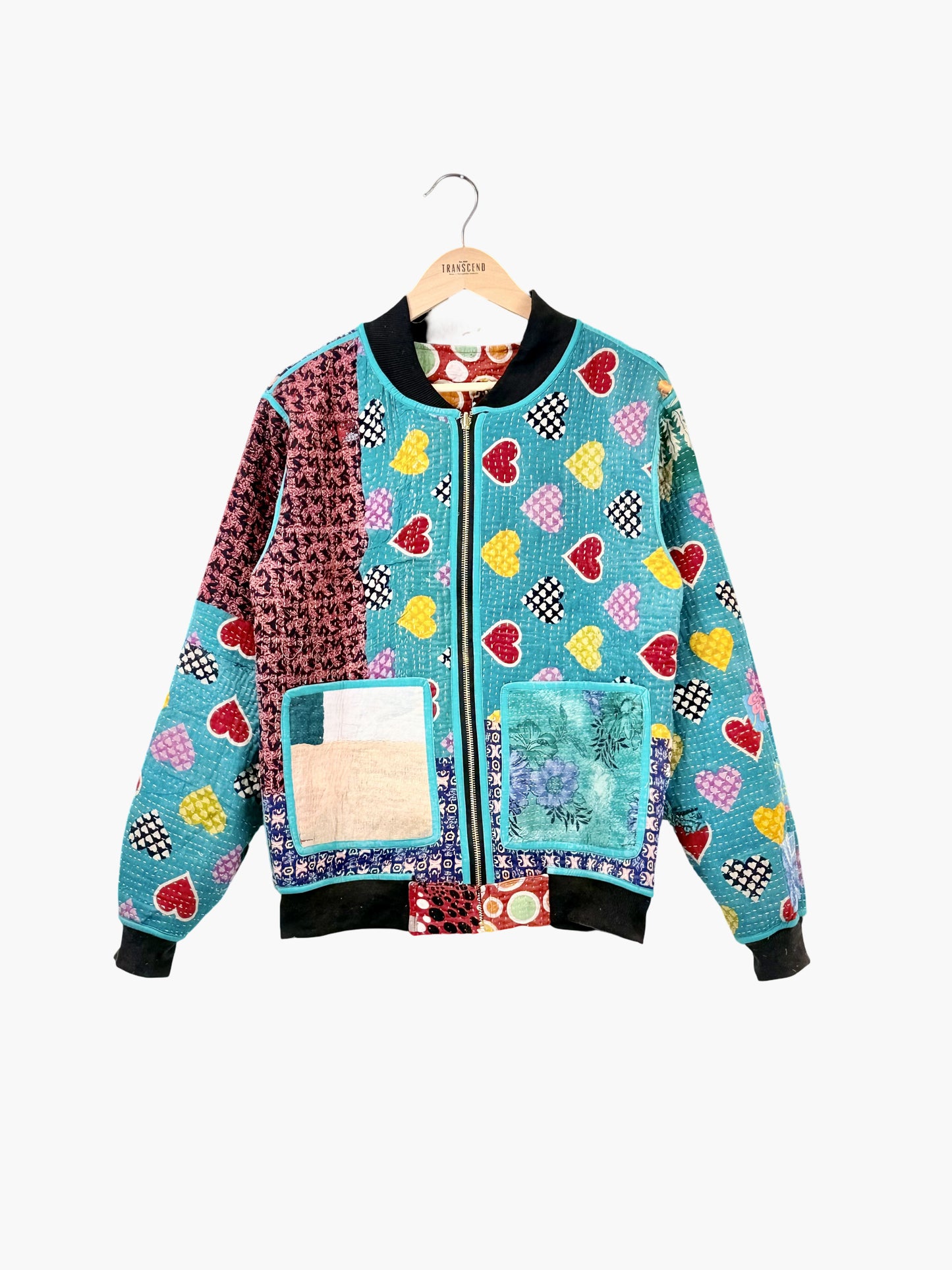 MEN'S Reversible Kantha Bomber - Miro - S