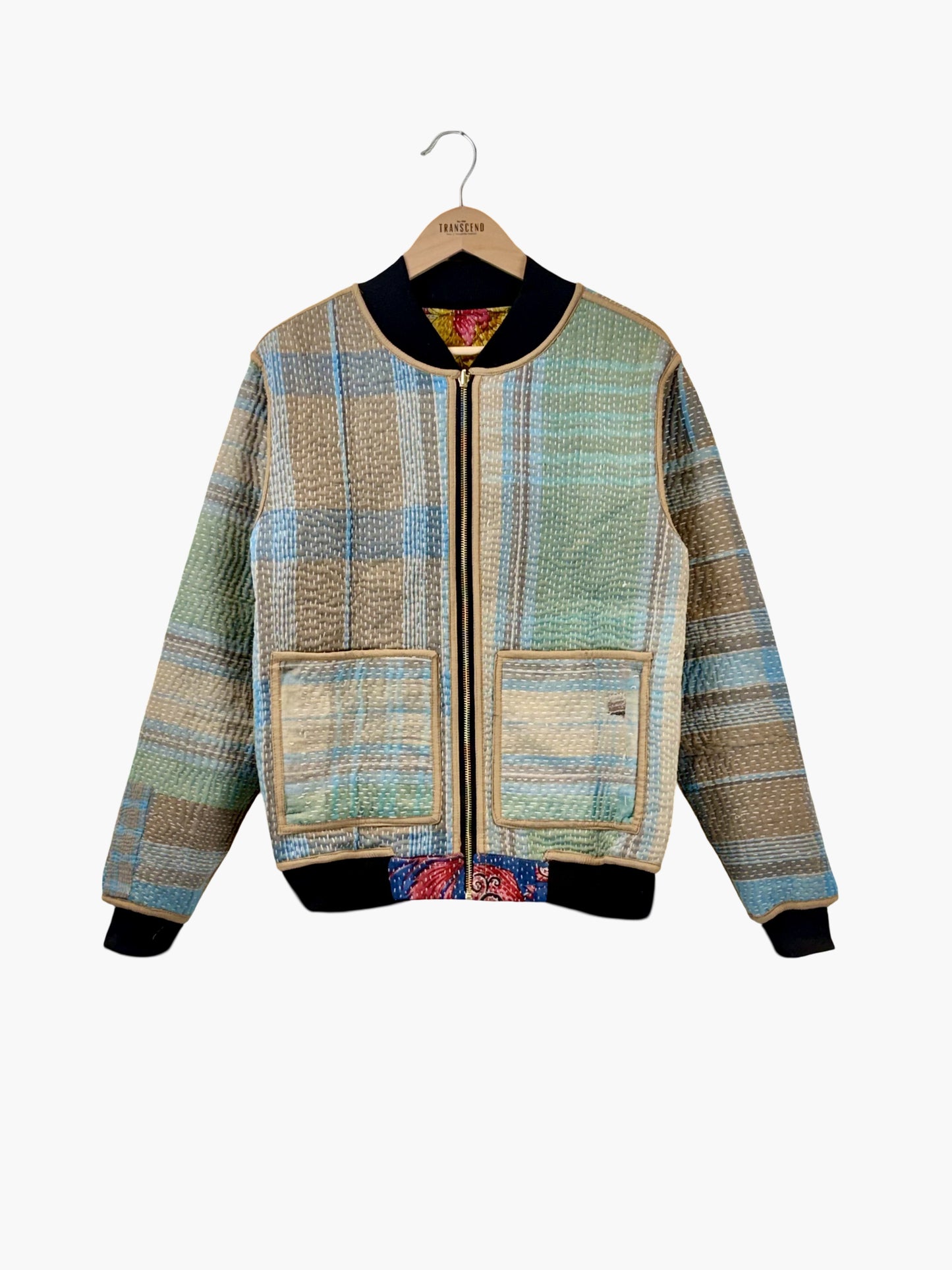 MEN'S Reversible Kantha Bomber - Kian - S