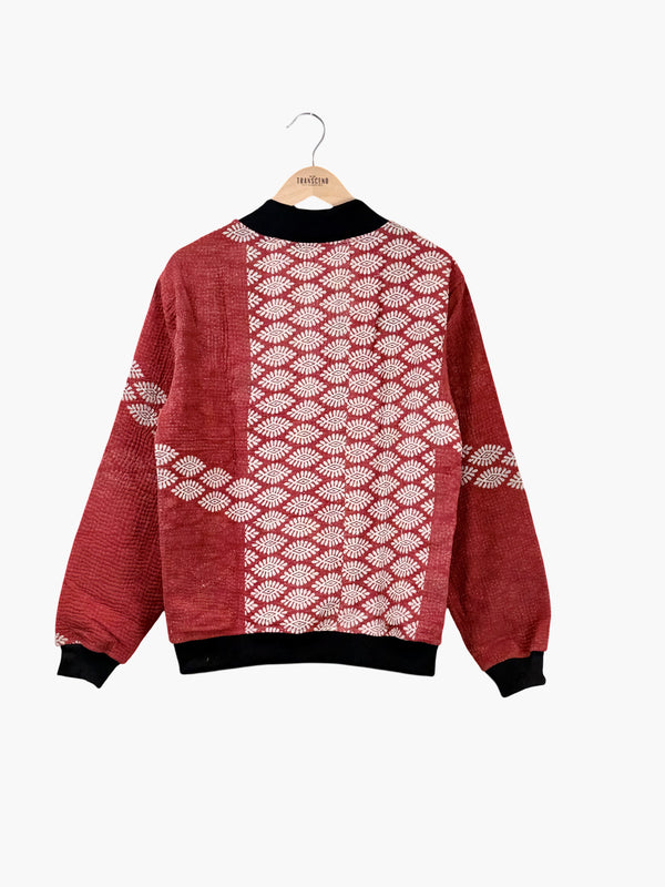 MEN'S Reversible Kantha Bomber - Nile - S
