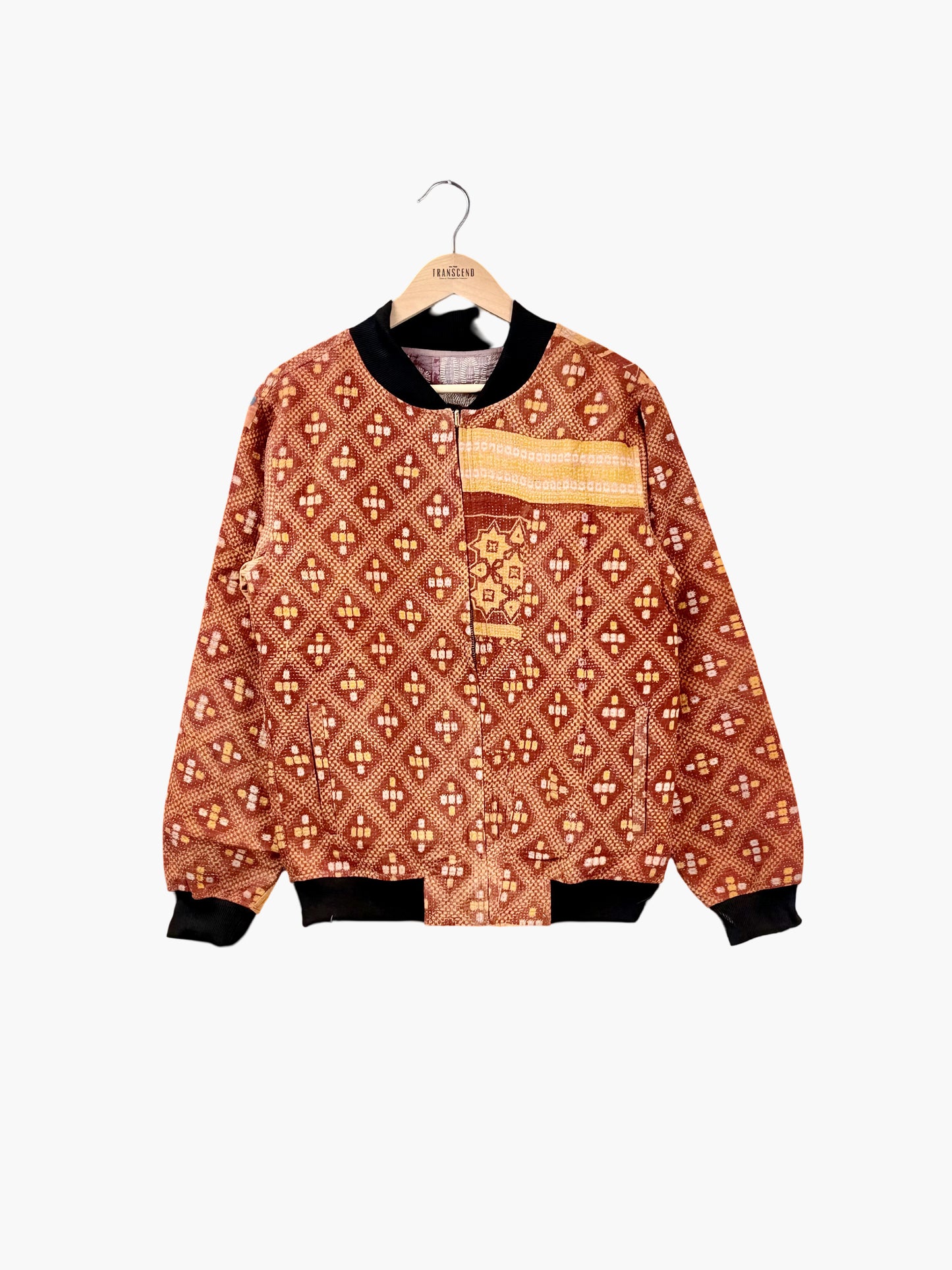 MEN'S Reversible Kantha Bomber - Ciro - S