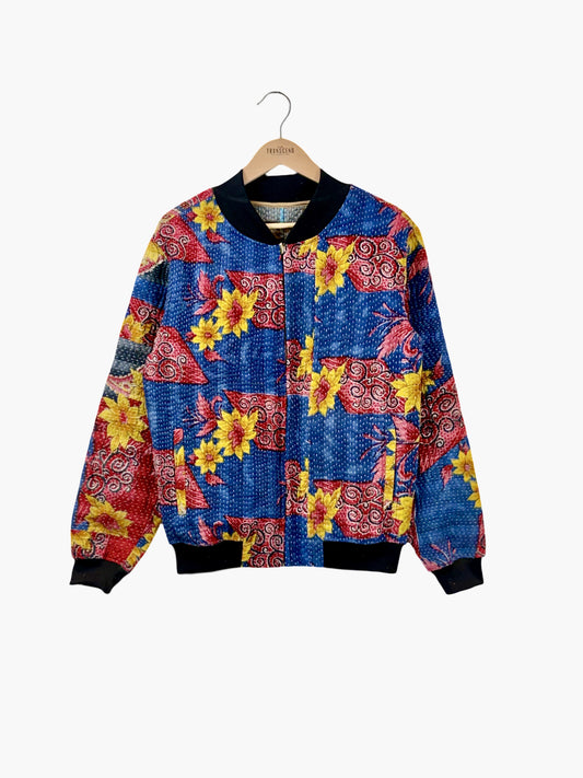 MEN'S Reversible Kantha Bomber - Tavi - S