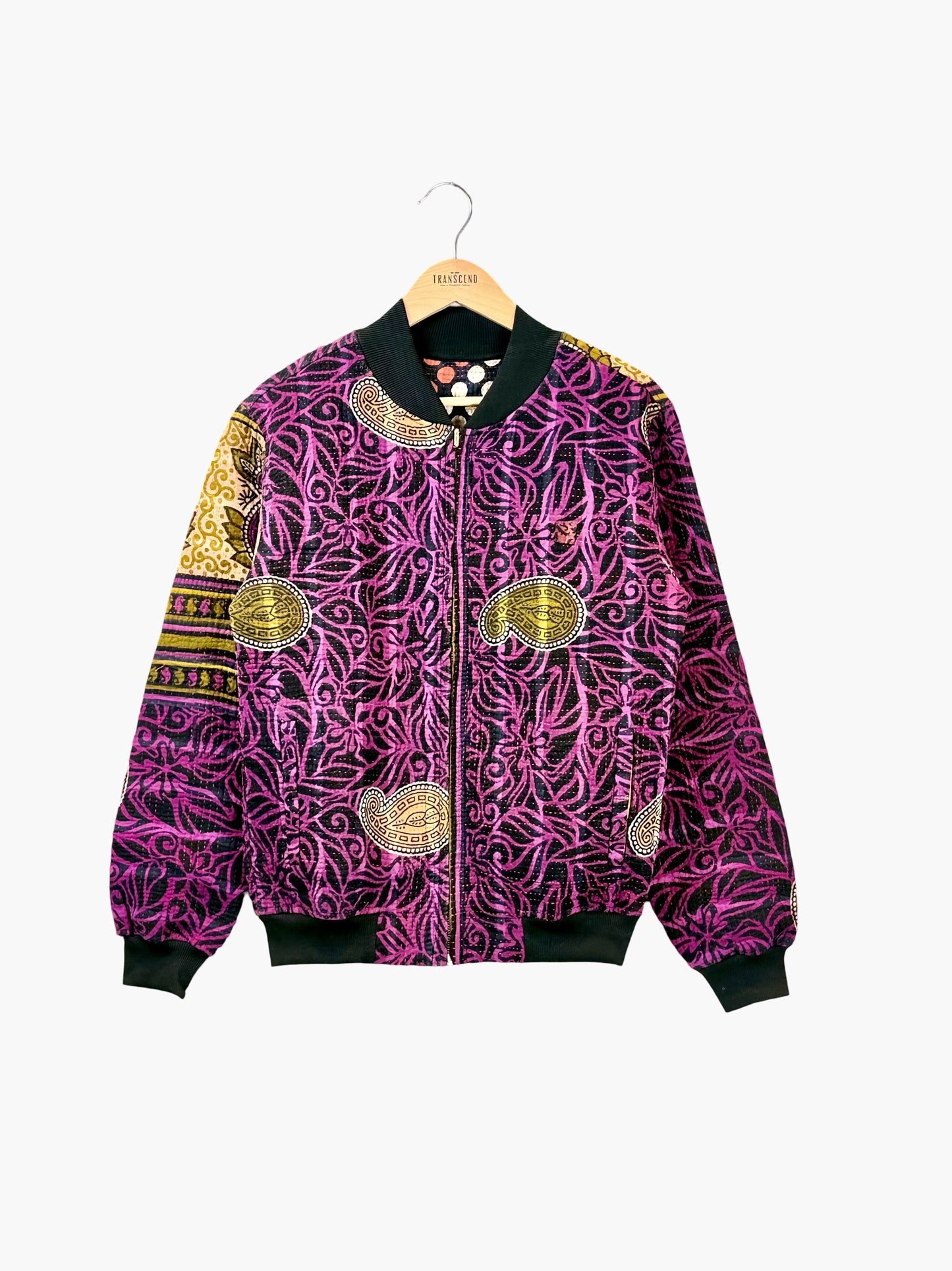 MEN'S Reversible Kantha Bomber - Remi - S