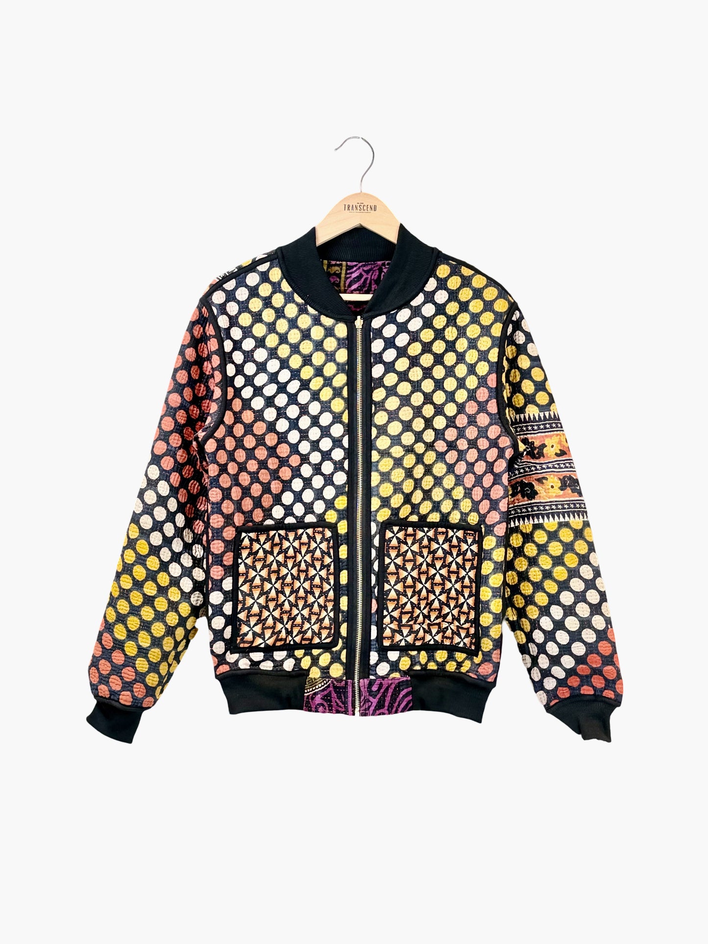 MEN'S Reversible Kantha Bomber - Remi - S