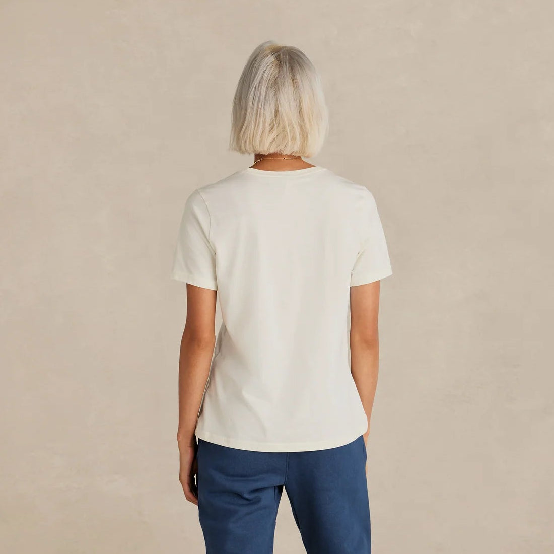 Midweight Supima® Cotton Tee - Women's