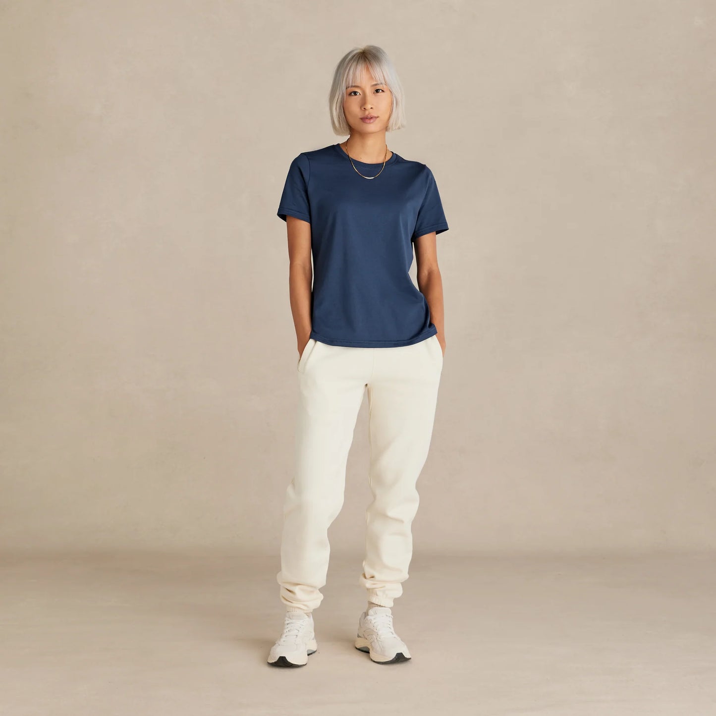 Midweight Supima® Cotton Tee - Women's