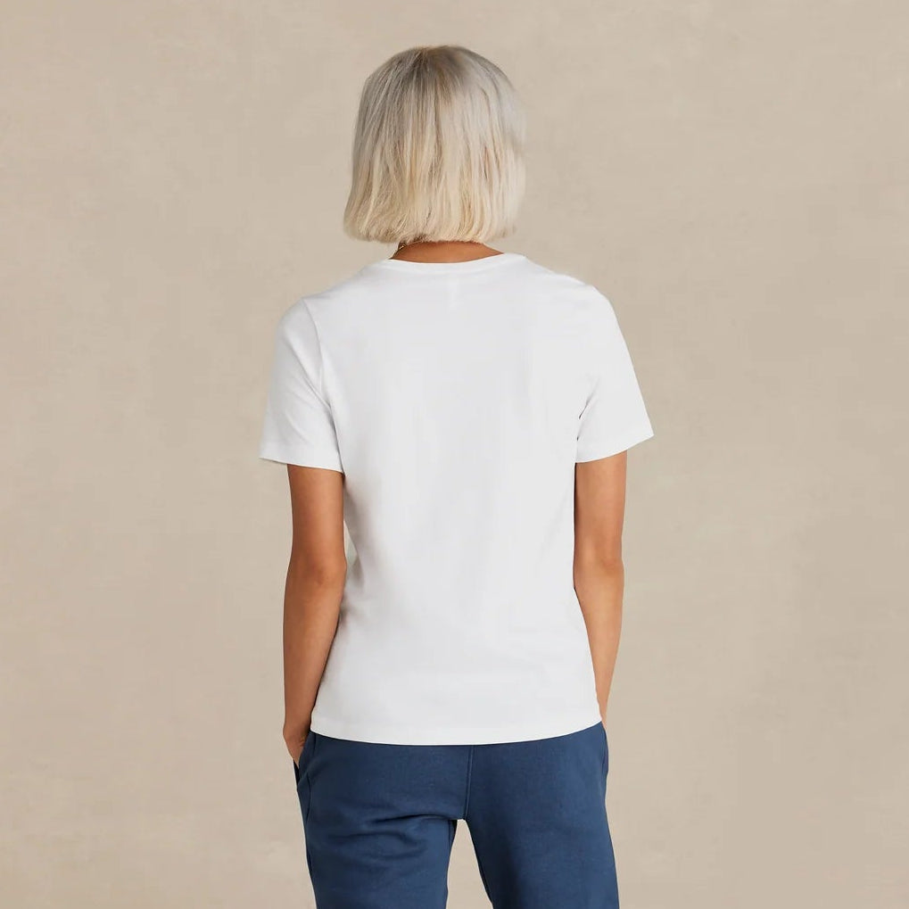 Midweight Supima® Cotton Tee - Women's