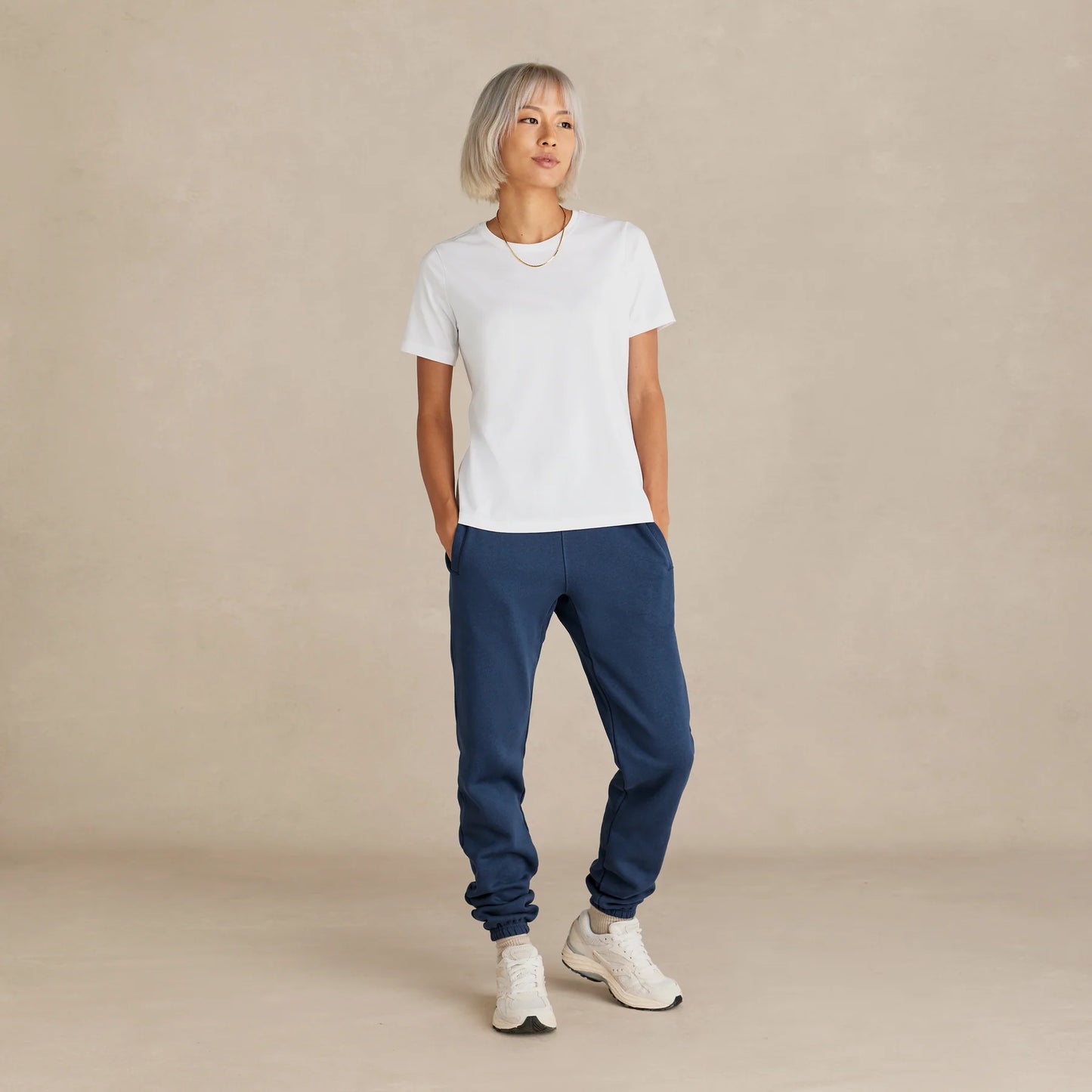 Midweight Supima® Cotton Tee - Women's