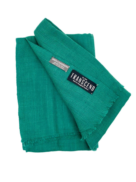 Cashmere Scarf - Emerald Green