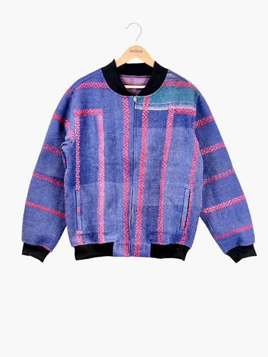 MEN'S Reversible Kantha Bomber - Roshan - XL
