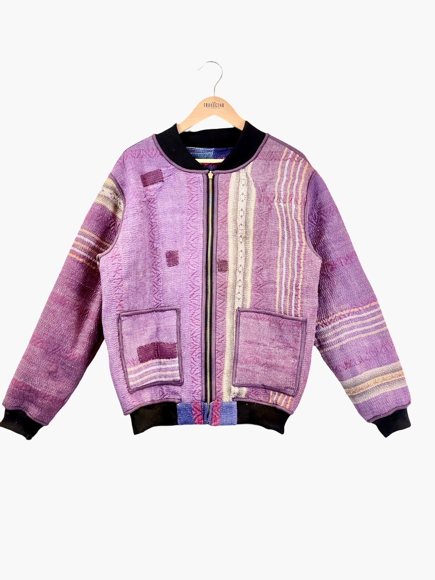 MEN'S Reversible Kantha Bomber - Roshan - XL