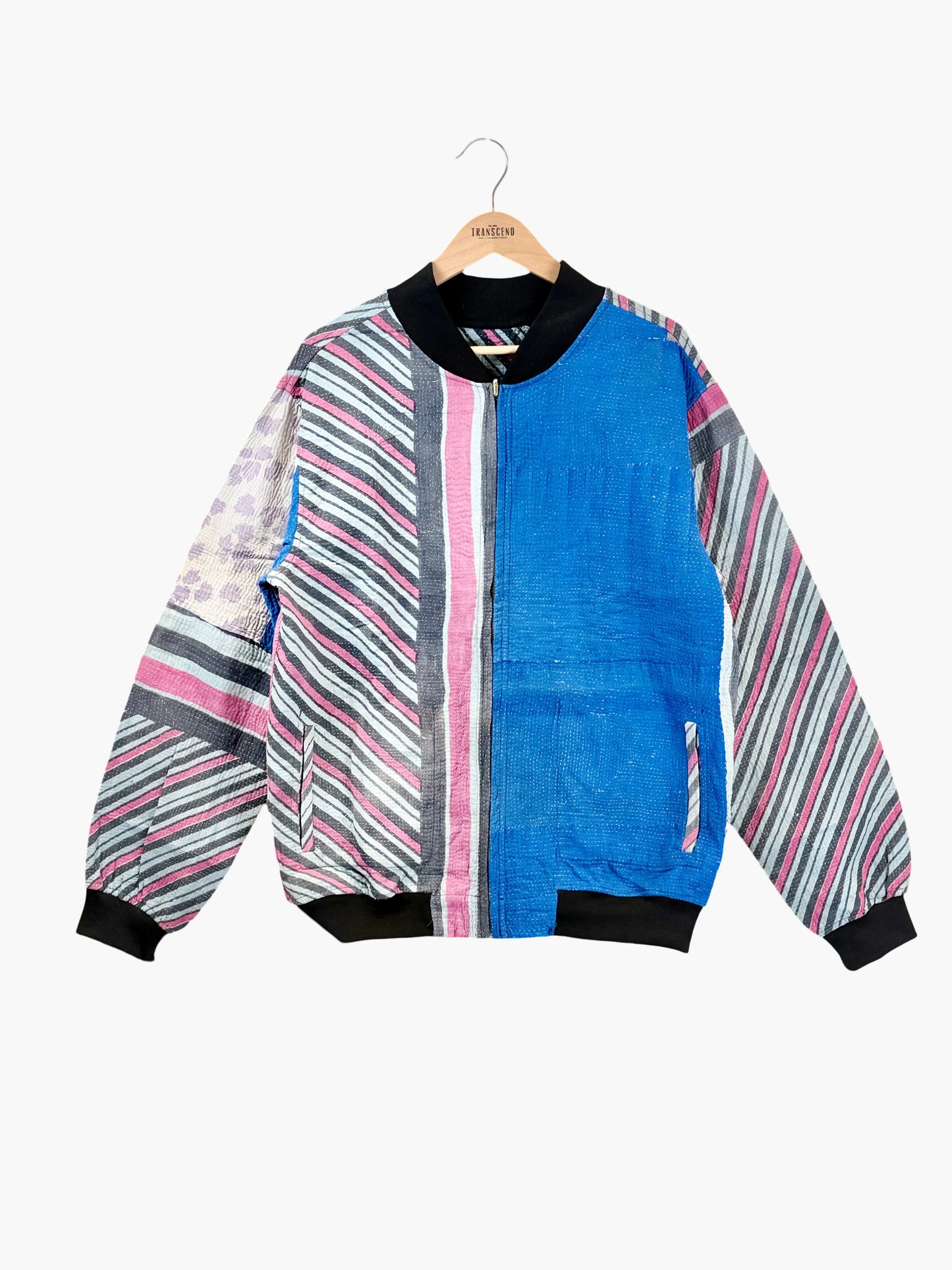 MEN'S Reversible Kantha Bomber - Sol - XL