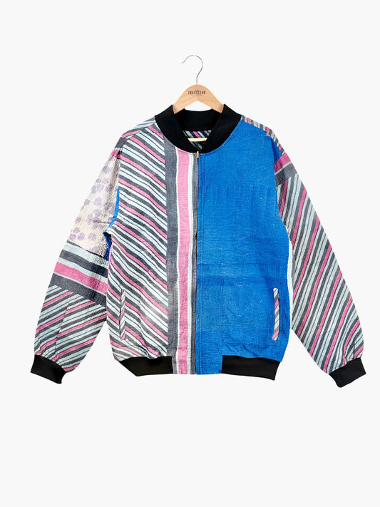 MEN'S Reversible Kantha Bomber - Sol - XL