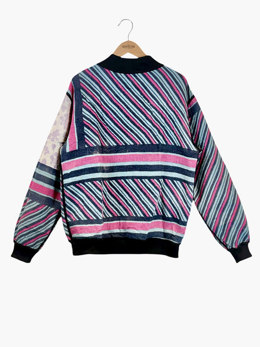 MEN'S Reversible Kantha Bomber - Sol - XL