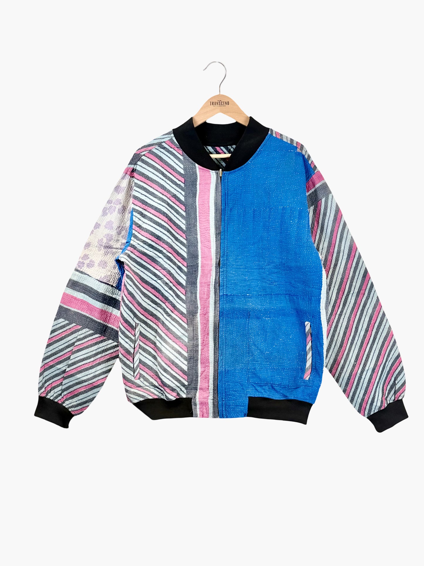 MEN'S Reversible Kantha Bomber - Sol - XL